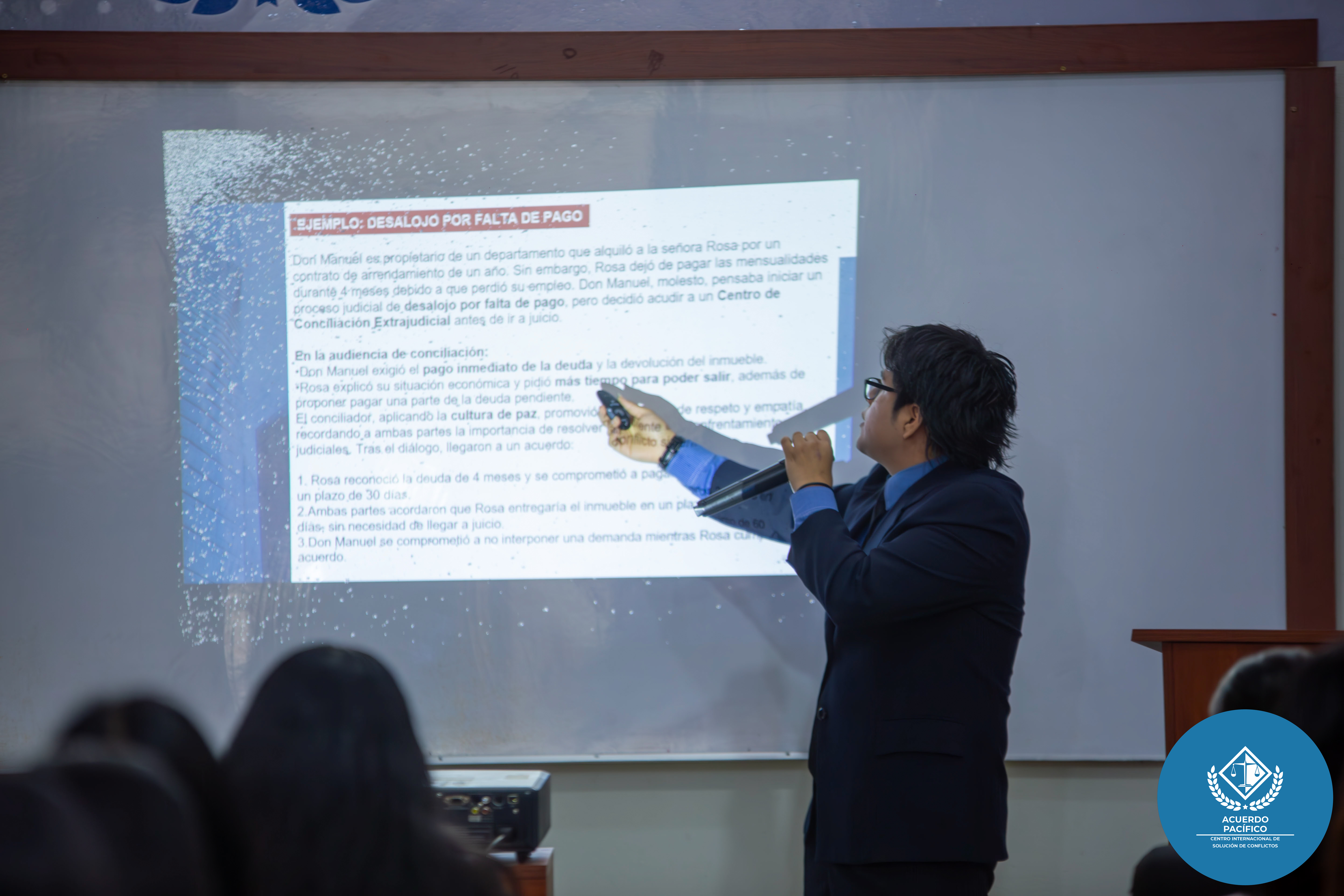 Taller práctico de conciliación